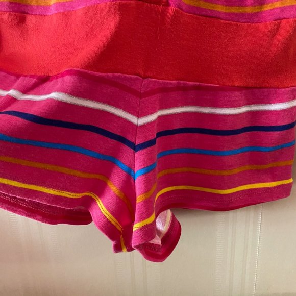 VICTORIA SECRET  Therma Striped Sleep Short Romper - Picture 3 of 4